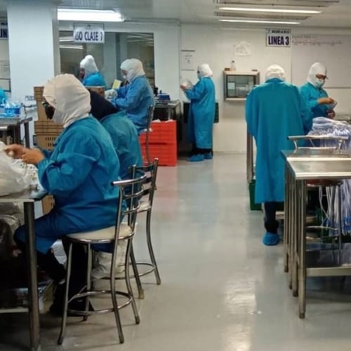 Maquila en operación - Grupo IXOV